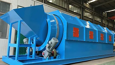 Sistem Penyaringan (Trommel Screen)