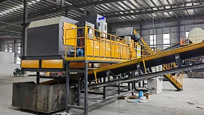 Sistem Pemisahan (Eddy Current Separator)