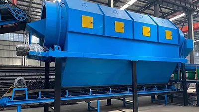 Sistem Penyaringan (Trommel Screen)