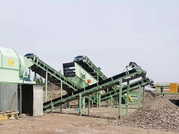 Lini Pengolahan Limbah Beku Kapasitas 70 Ton per Jam di Jiangsu