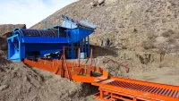 Saringan Trommel Portabel